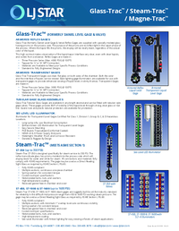 Thumbnail of document Data Sheet - Magnetic Level Gauge for Visual Indication